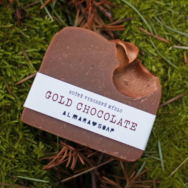 Prírodné mydlo Gold Chocolate