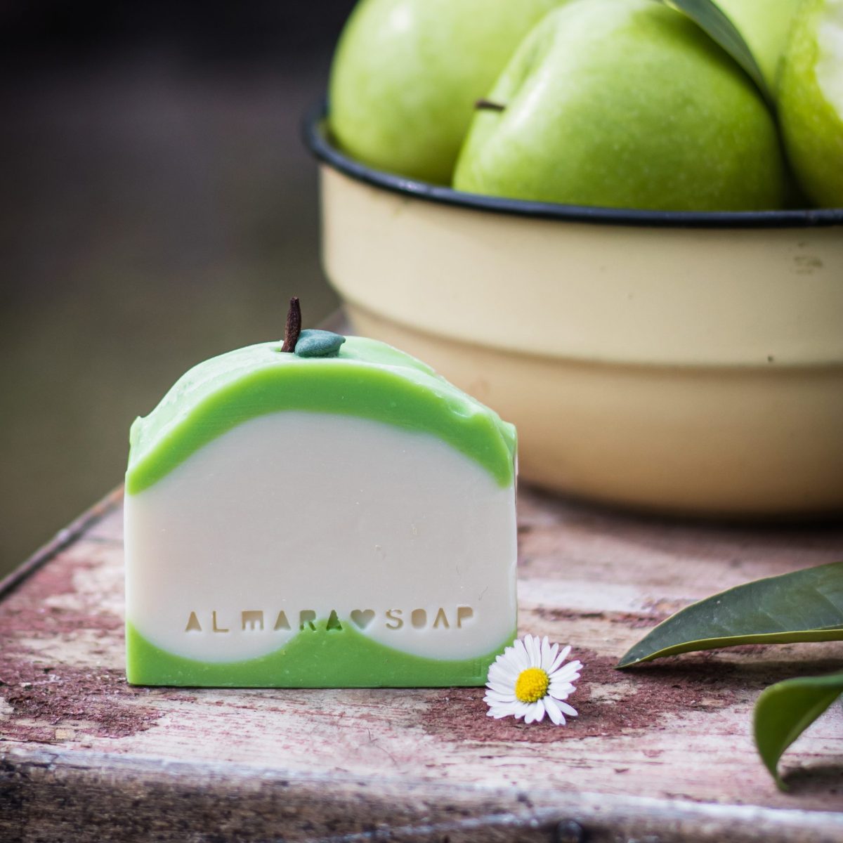 Prírodné mydlo Green Apple
