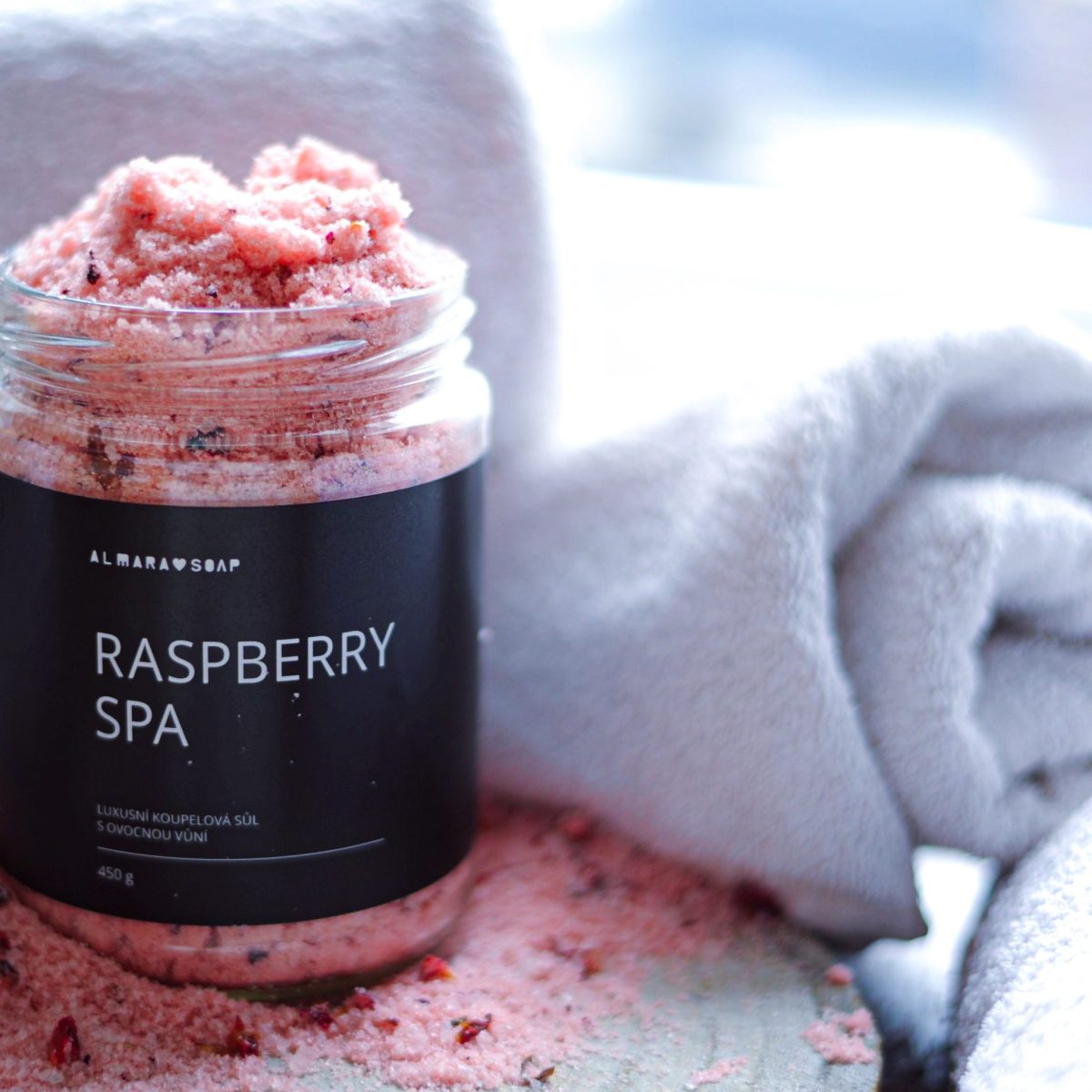 Soľ do kúpeľa RASPBERRY SPA