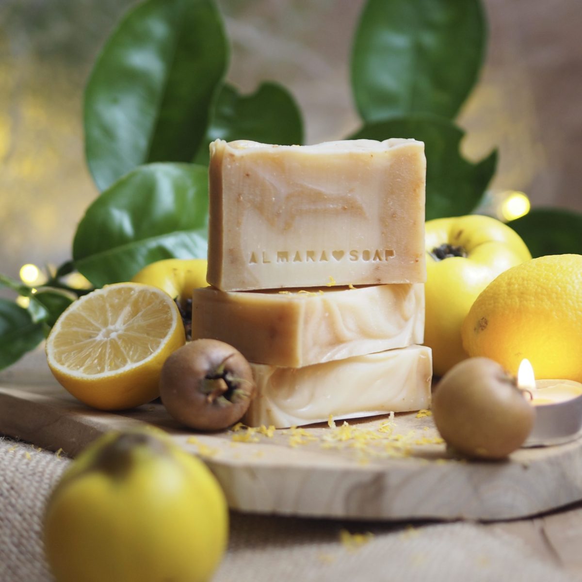 Prírodné mydlo Lemon Tea Tree